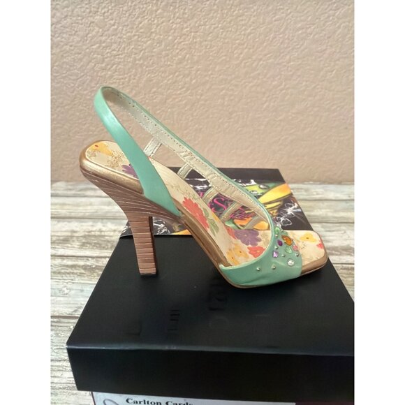 Just The Right Shoe Raine Carlton Cards Intrigue 2006 Mini Shoe Figurine NEW - Picture 13 of 13